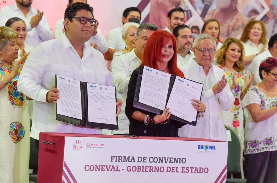 Firma de Convenio CONEVAL-Gobierno del Estado