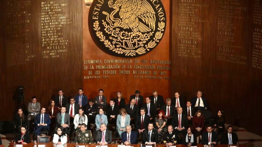 106 Aniversario de la Promulgación de la Constitución de los Estados Unidos Mexicanos