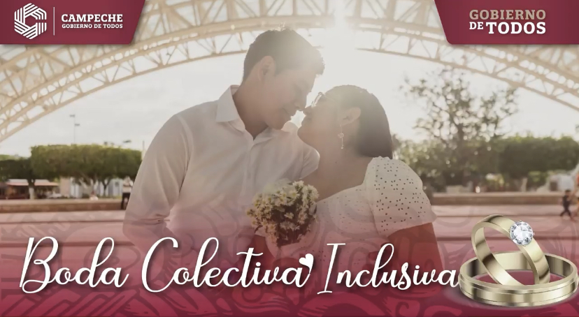 Les deseamos mucho amor y felicidad a quienes unieron sus vidas en la boda colectiva inclusiva