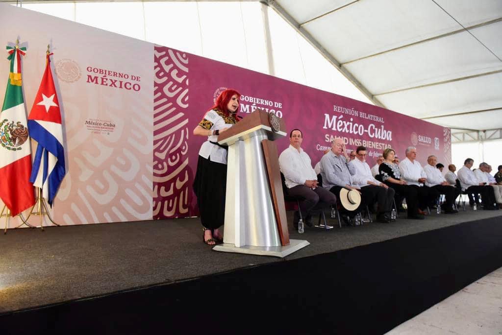 Agradecimientos especiales a los médicos cubanos