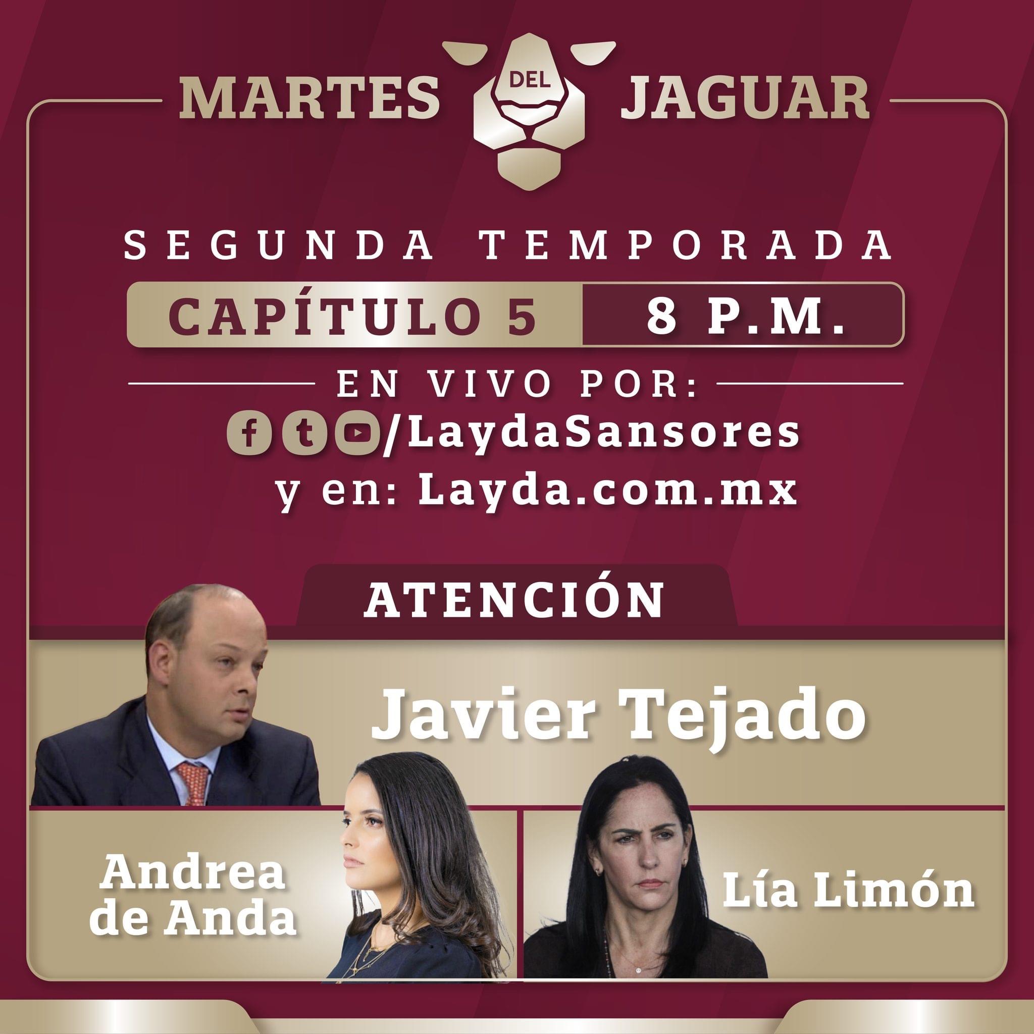 Hoy el capítulo 8 de la segunda temporada del Martes del Jaguar