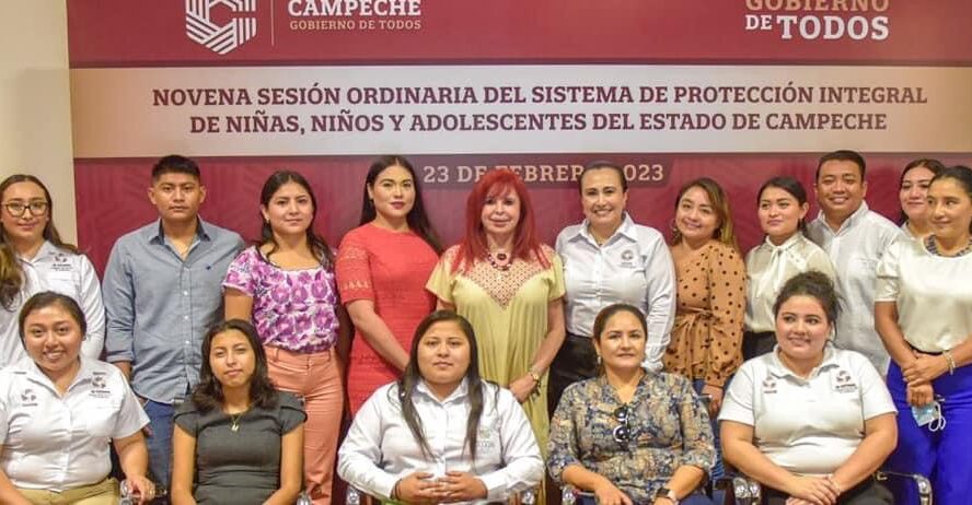Novena Sesión Ordinaria del Sistema de Protección Integral de Niñas, Niños y Adolescentes del Estado de Campeche