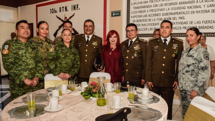 Desayuno Conmemorativo al CX Aniversario de la Creación del Ejército Mexicano