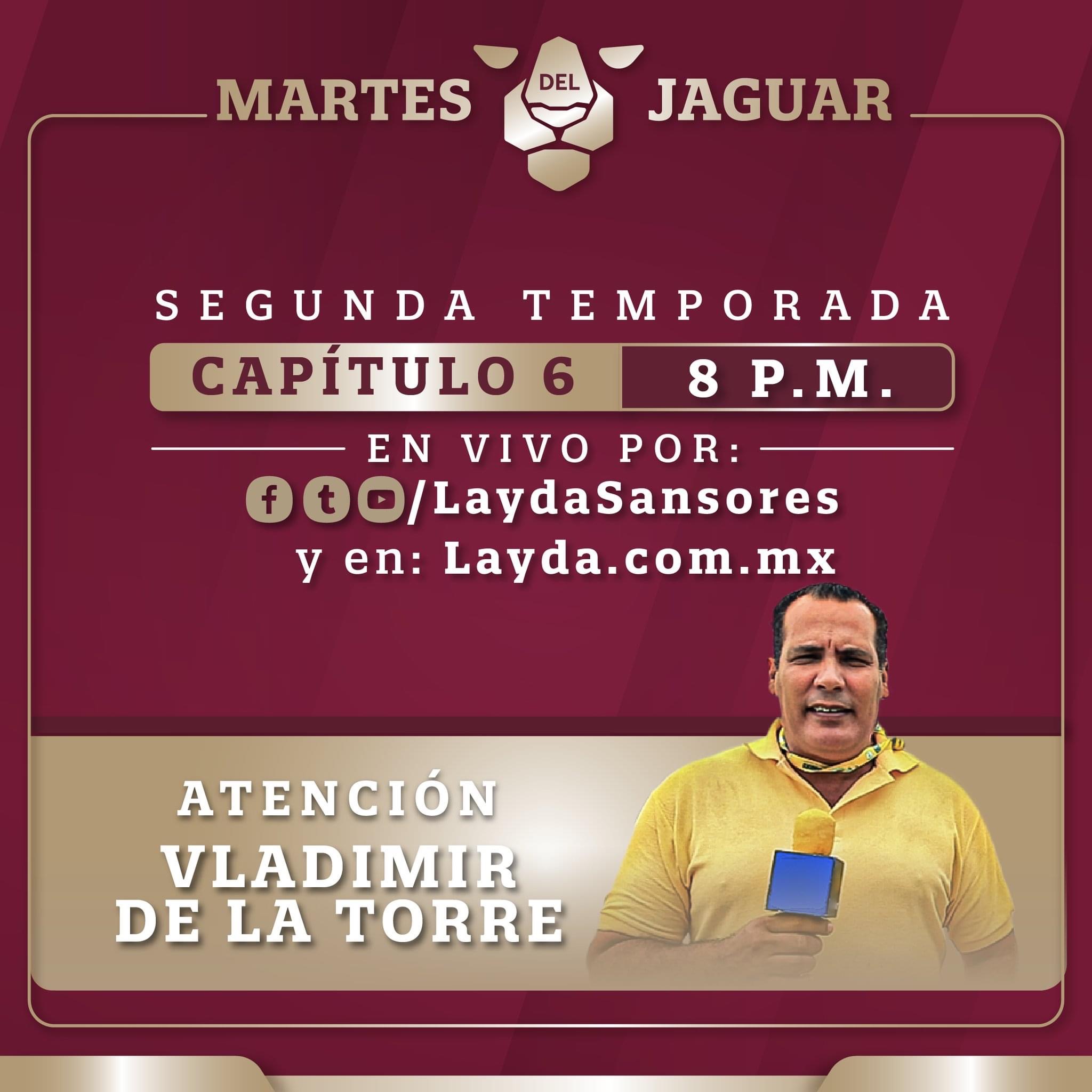 No se pierdan el Martes del Jaguar