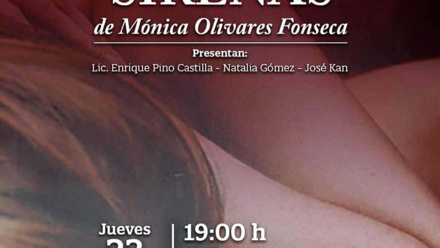 Invitación a la presentación del libro El Dorso de las Sirenas