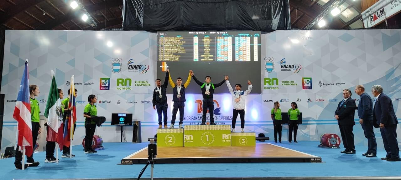 José Manuel Poox Peralta gana tres medallas de oro en el Campeonato Panamericano de Levantamiento de Pesas de Mayores