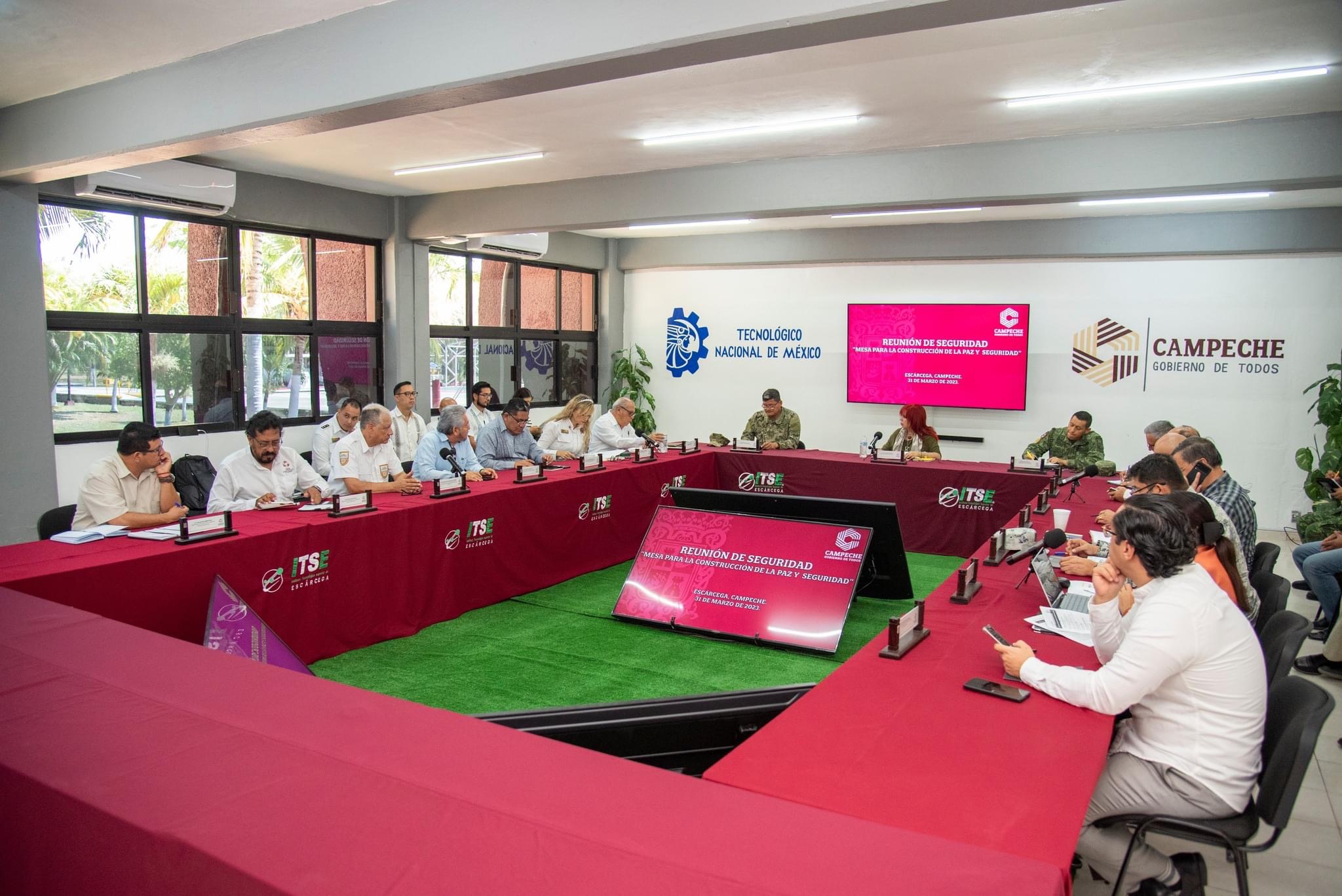 Reunión de Seguridad “Mesa para la construcción de la paz y la seguridad”