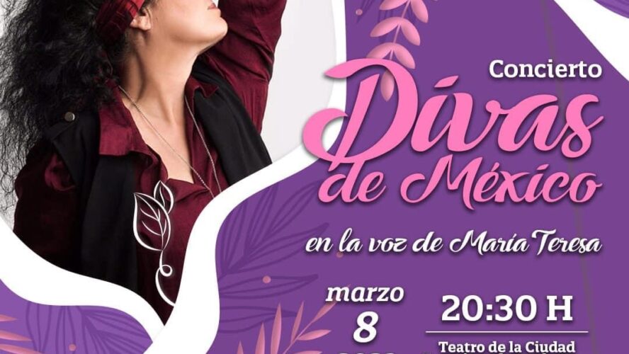 Este próximo 8 de marzo disfruta del concierto Divas de México