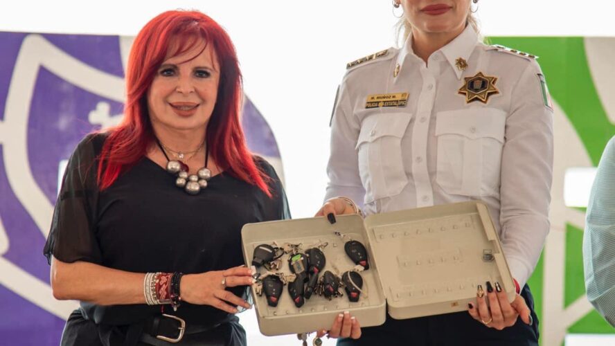 Banderazo de salida de los vehículos para fortalecer la seguridad del Estado