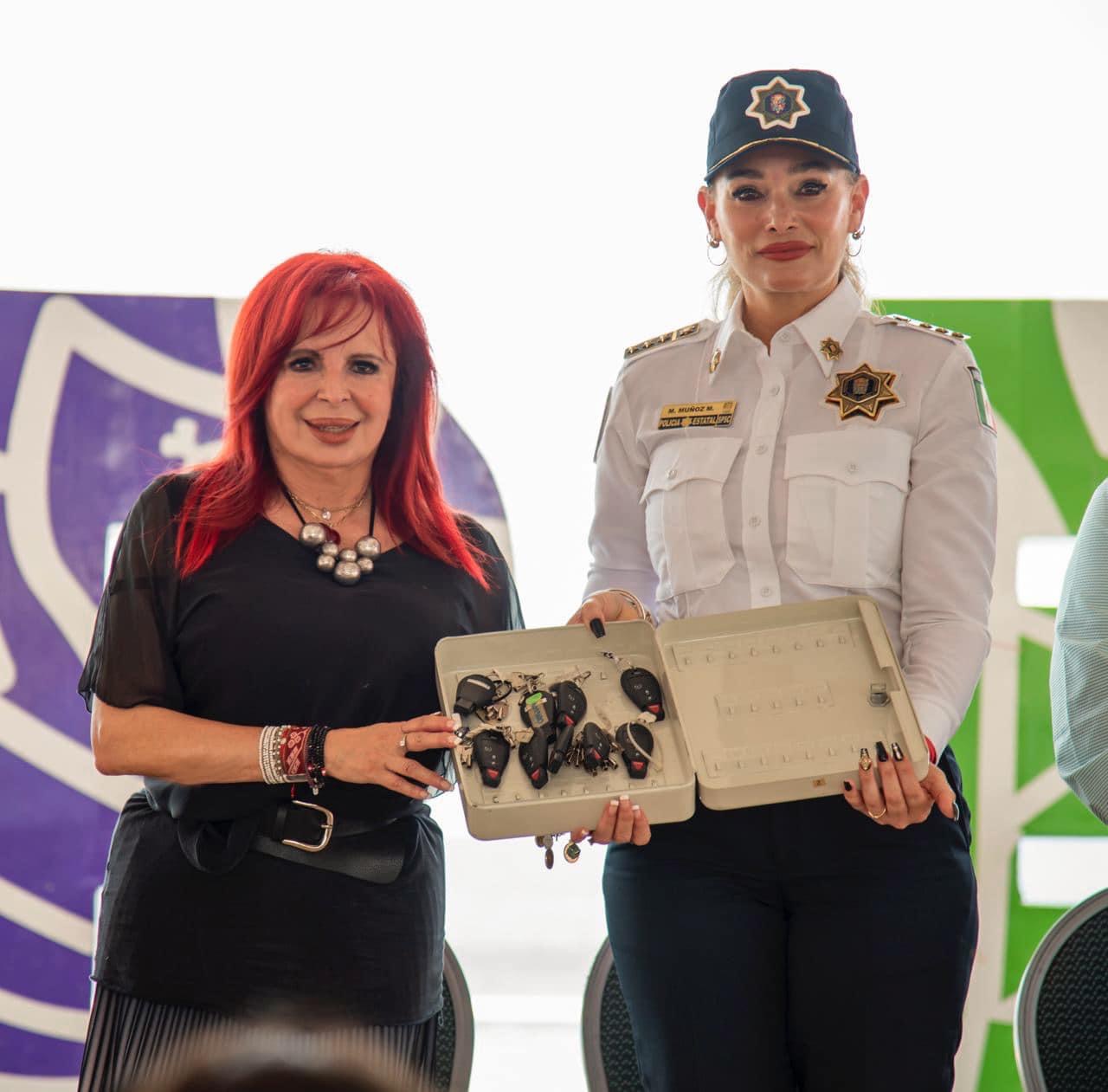 Banderazo de salida de los vehículos para fortalecer la seguridad del Estado