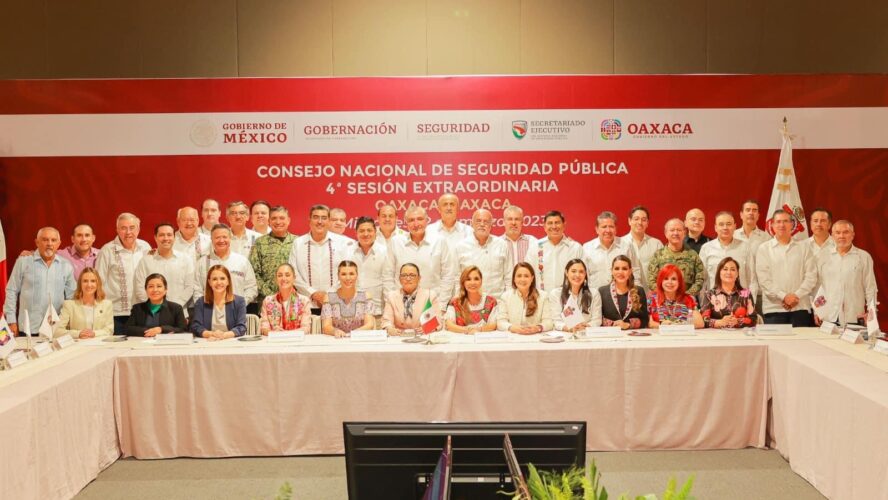 4º Sesión Extraordinaria del Consejo Nacional de Seguridad Pública