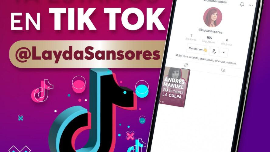 Les invito a seguirme en Tiktok