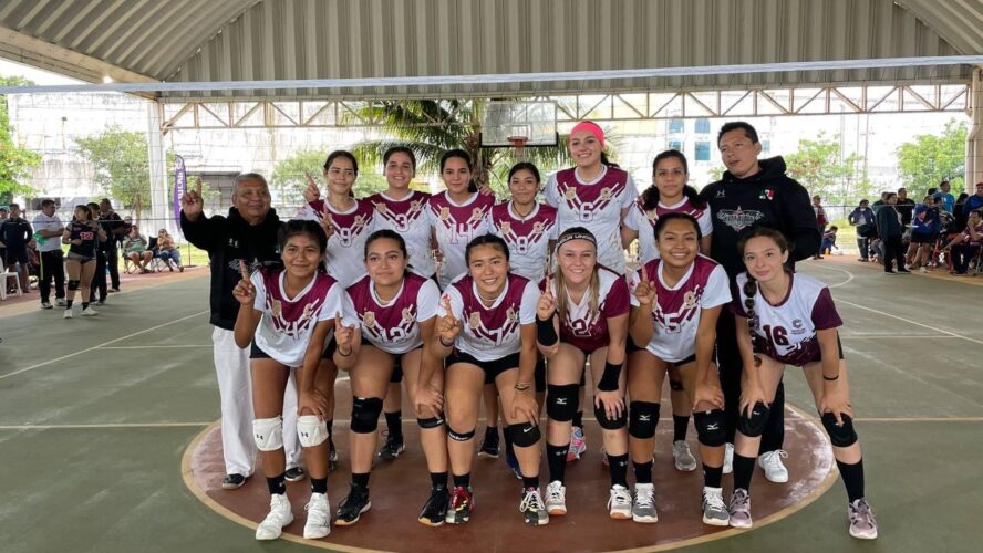 Equipo femenil de voleibol logró un boleto a Nacionales CONADE 2023