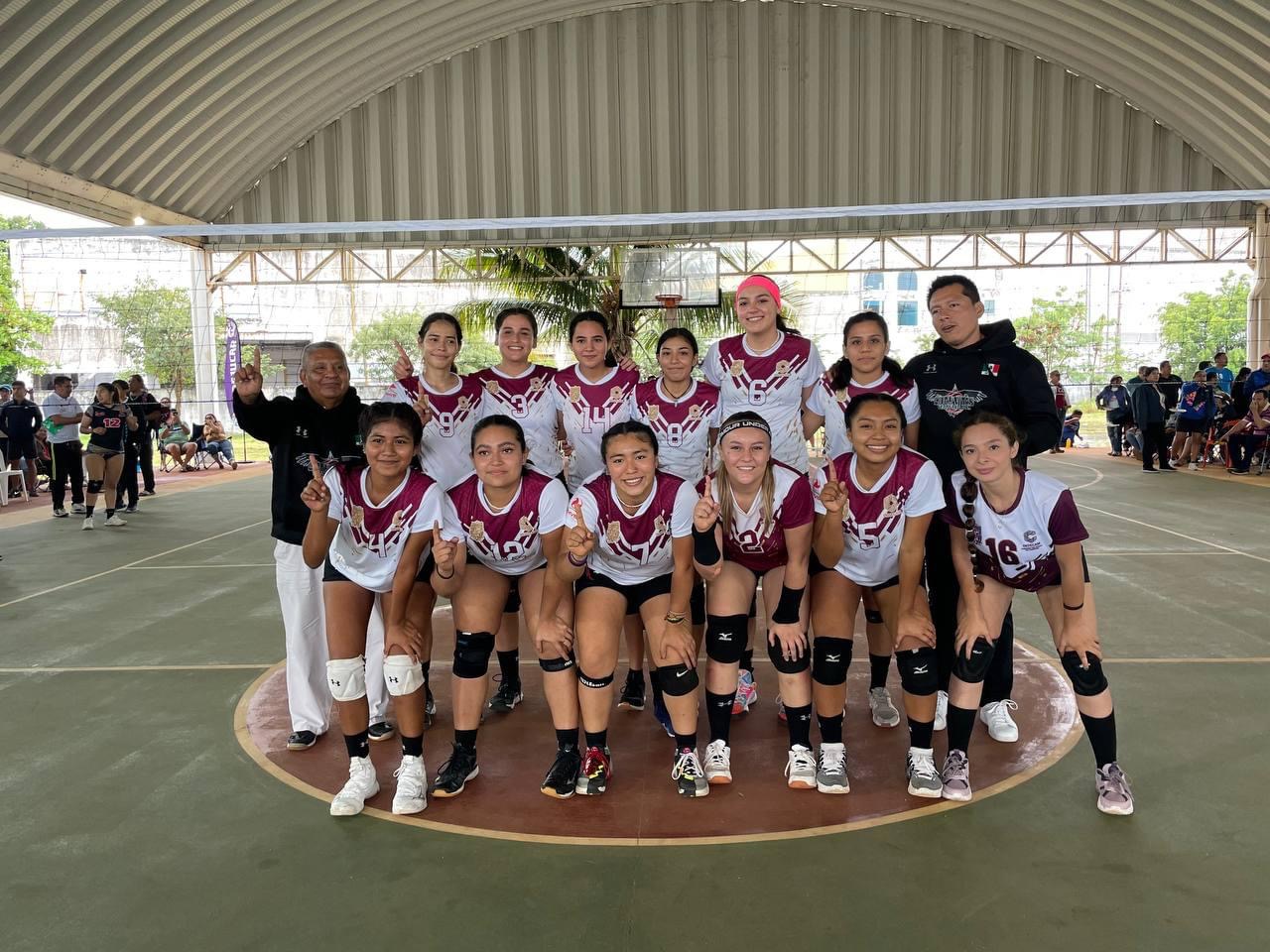 Equipo femenil de voleibol logró un boleto a Nacionales CONADE 2023