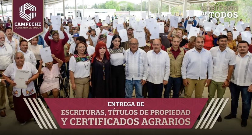 Entrega de Escrituras, Títulos de Propiedad y Certificados Agrarios