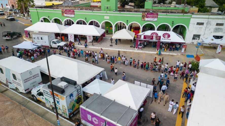 Caravana del Jaguar en Hecelchakán