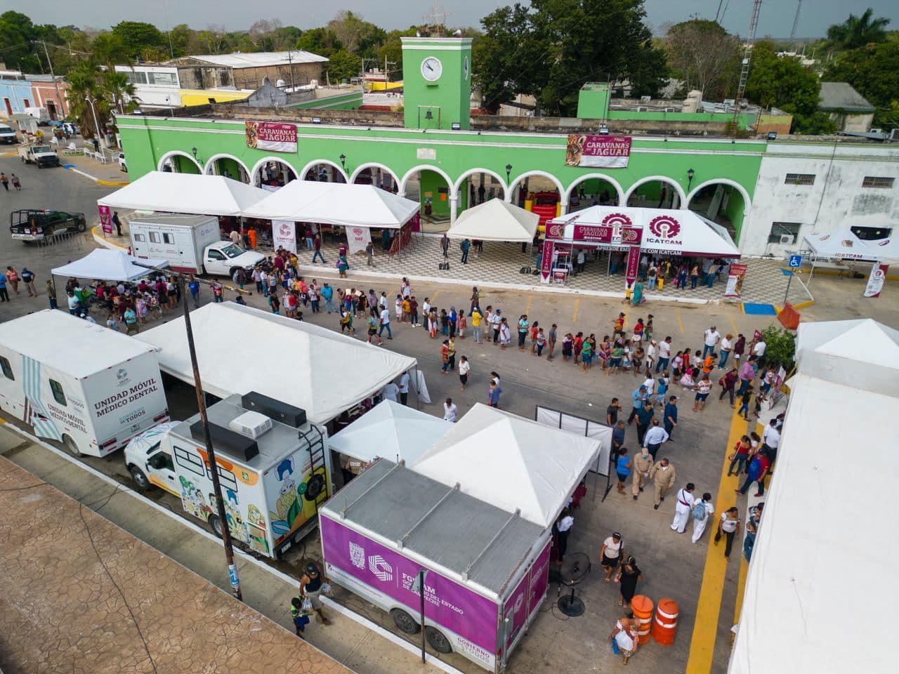 Caravana del Jaguar en Hecelchakán