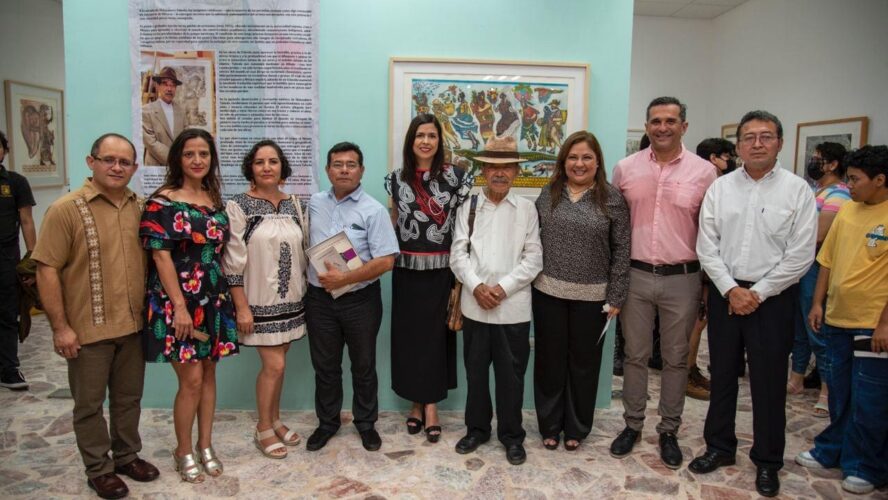 Reinaguración de la galería Domingo Pérez Piña
