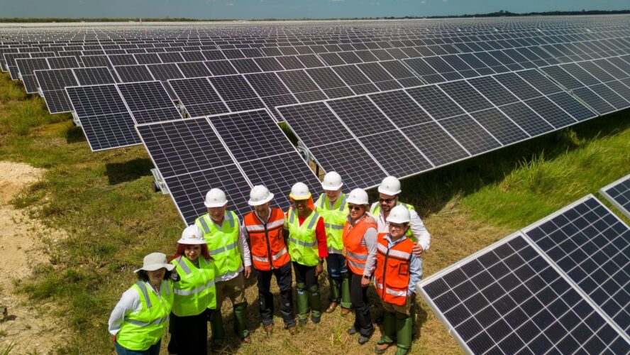 El parque fotovoltaico La Pimienta es la segunda planta solar más grande de México