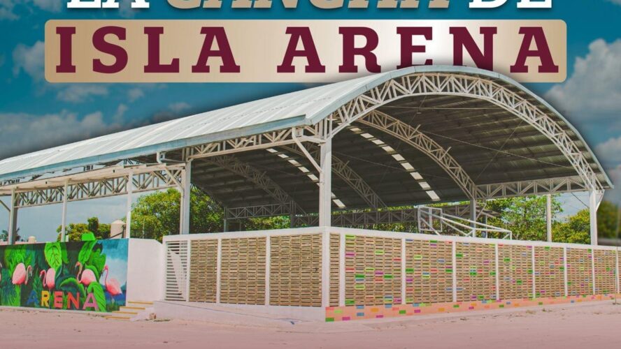Finalizamos la cancha de Isla Arena
