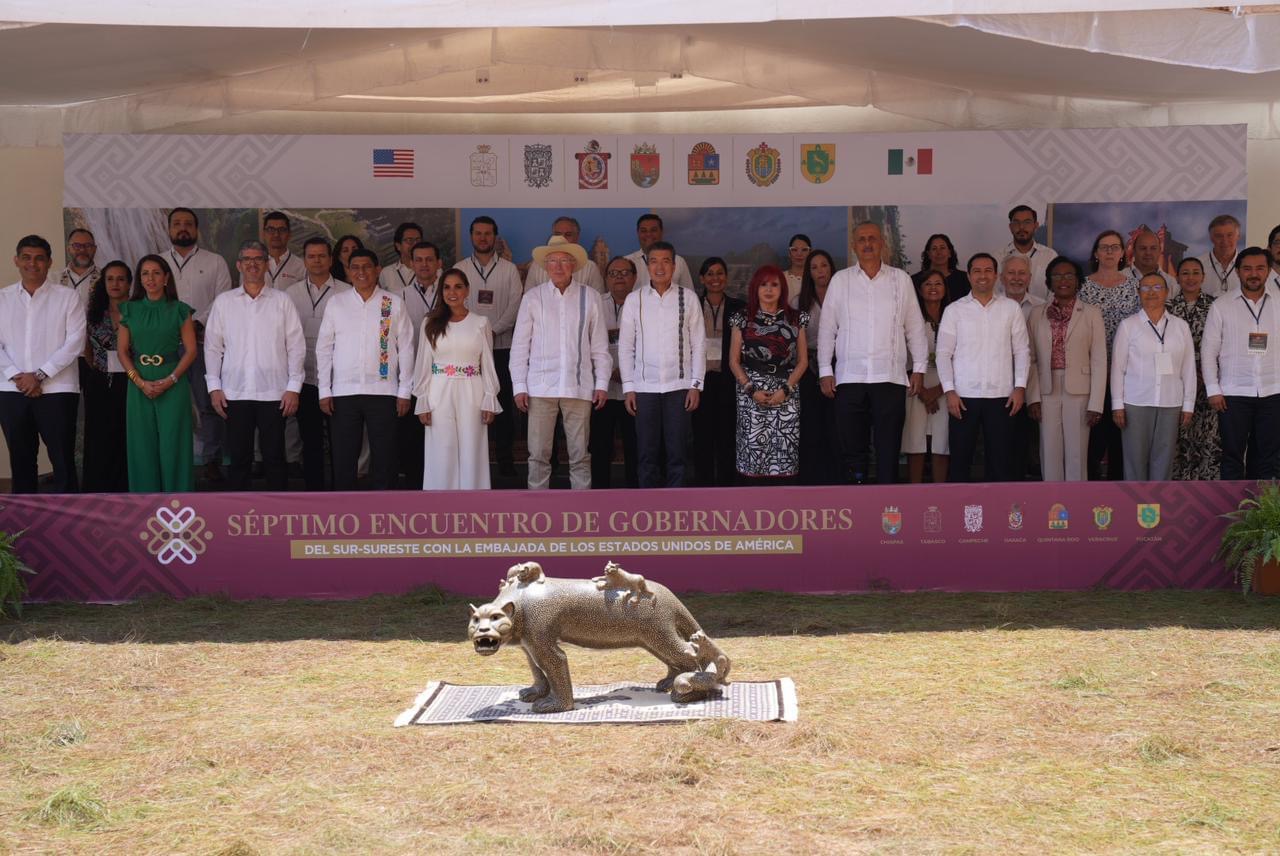 Séptimo Encuentro de Gobernadores del Sur – Sureste con la Embajada de los EUA
