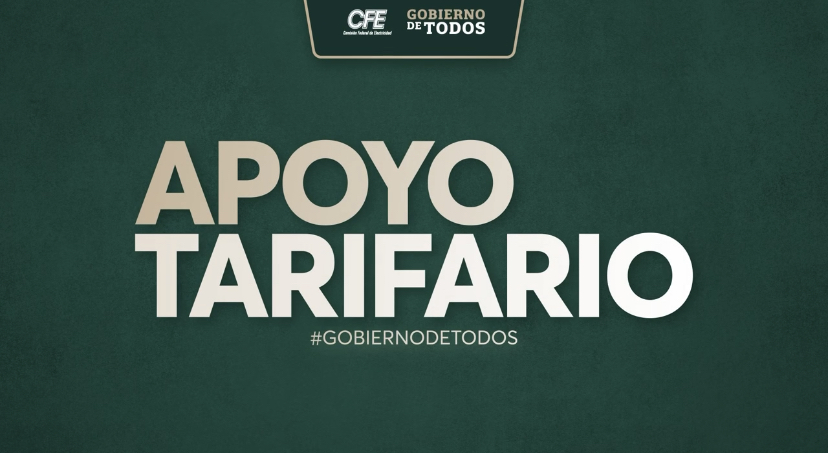 Apoyo tarifario en beneficio de las familias campechanas