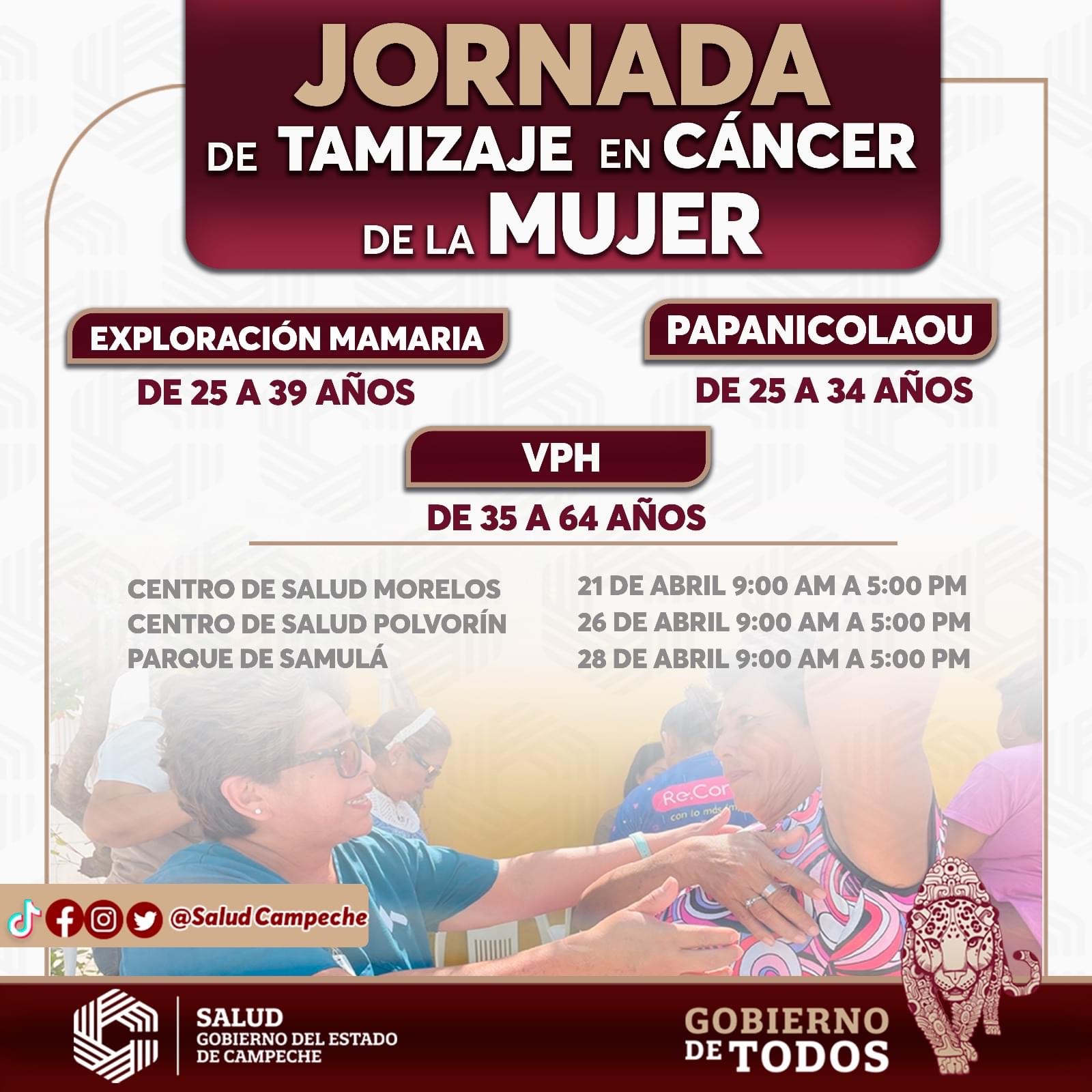 Jornada de Tamizaje en Cáncer de la Mujer