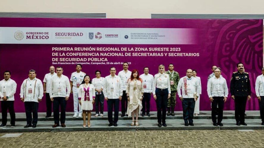 1ª Reunión Regional de la Zona Sureste 2023, de la Conferencia Nacional de Secretarias y Secretarios de Seguridad Pública