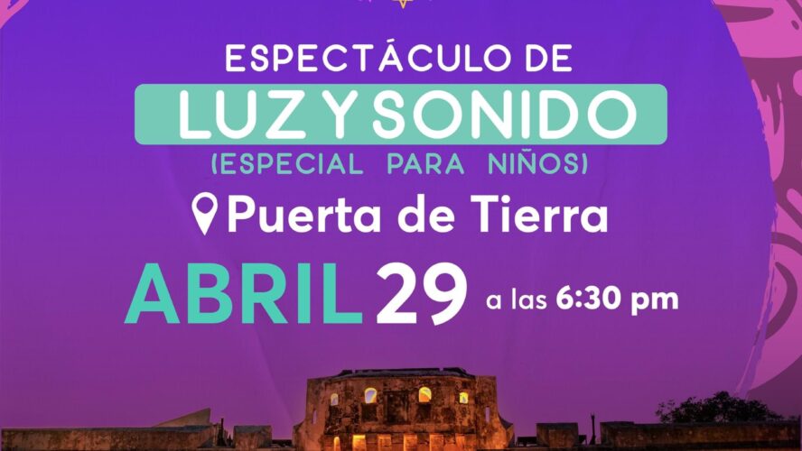 Asiste al espectáculo de Luz y Sonido especial para niños