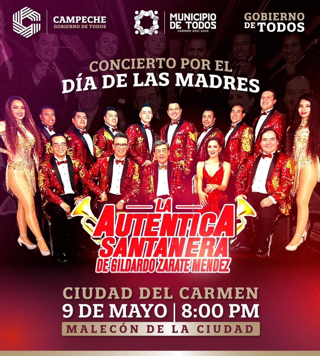 No te pierdas el concierto de La Auténtica Santanera en Ciudad del Carmen