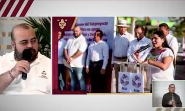 Se inician las operaciones del Subproyecto de Alumbrado Público en Dzitbalché y Calkiní
