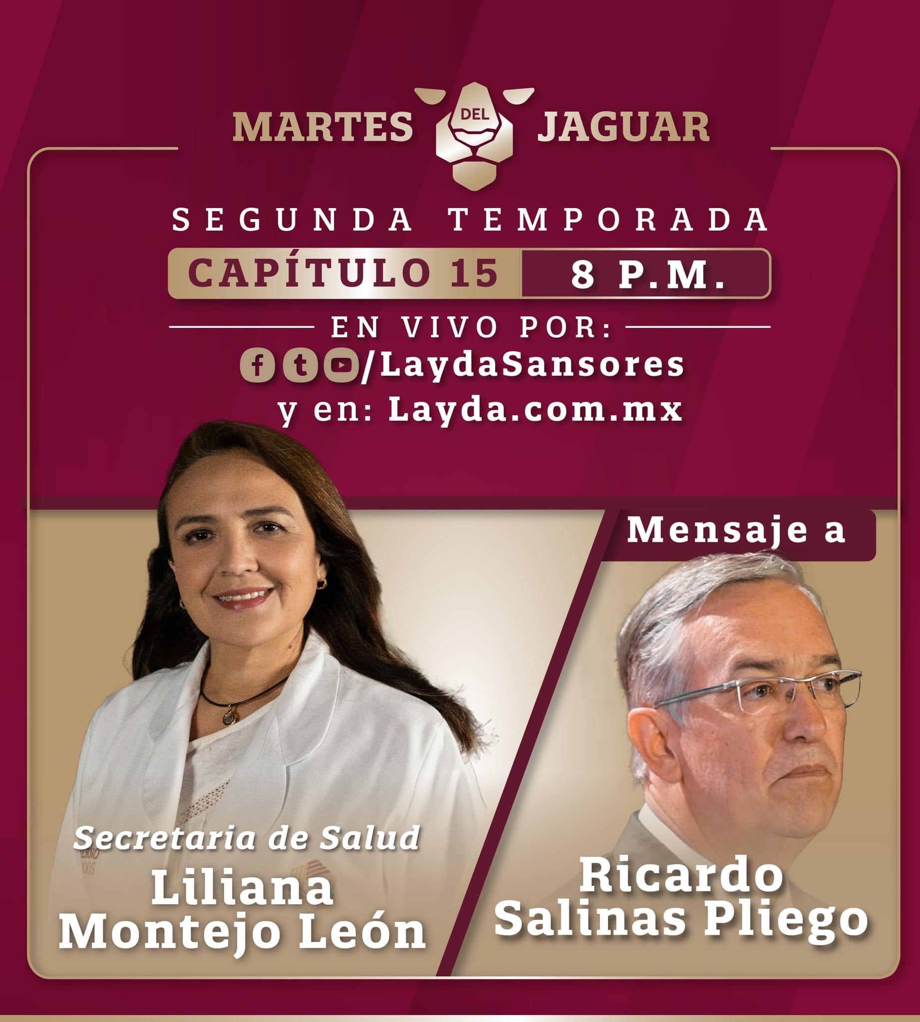 Hoy no se pierdan el Martes del Jaguar