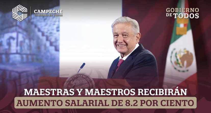Maestros y maestras recibirán aumento salarial de 8.2%