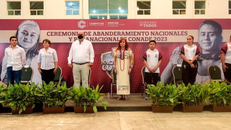 Ceremonia de Abanderamiento Nacionales y Paranacionales CONADE 2023