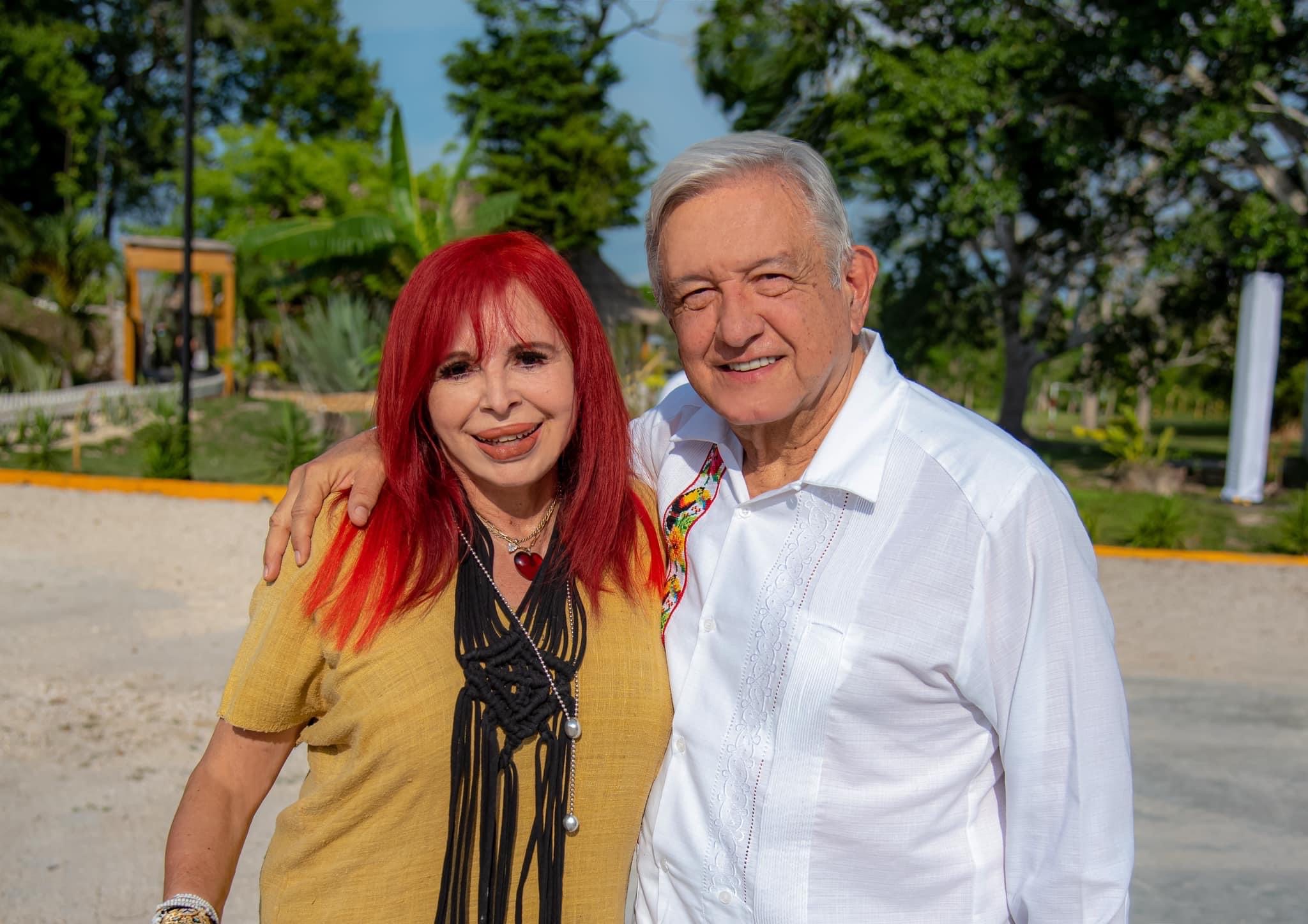 Reunión con nuestro Presidente para supervisar los últimos avances del tramo 7 del Tren Maya