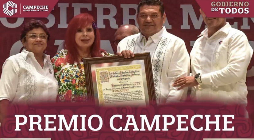 El Premio Campeche 2023 fue otorgado a Javier May Rodríguez