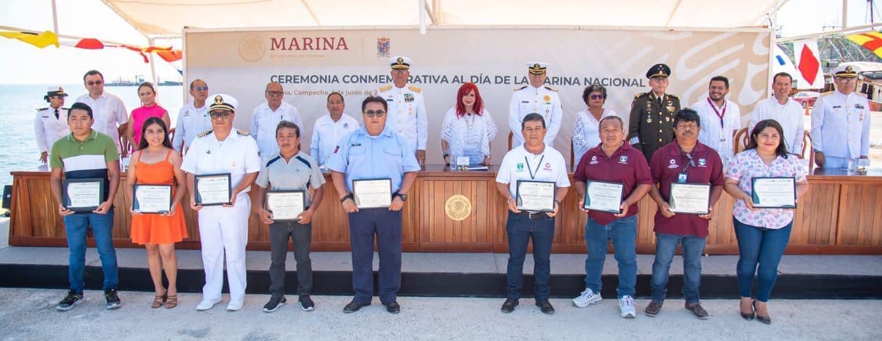 Ceremonia Conmemorativa al Día de la Marina Nacional