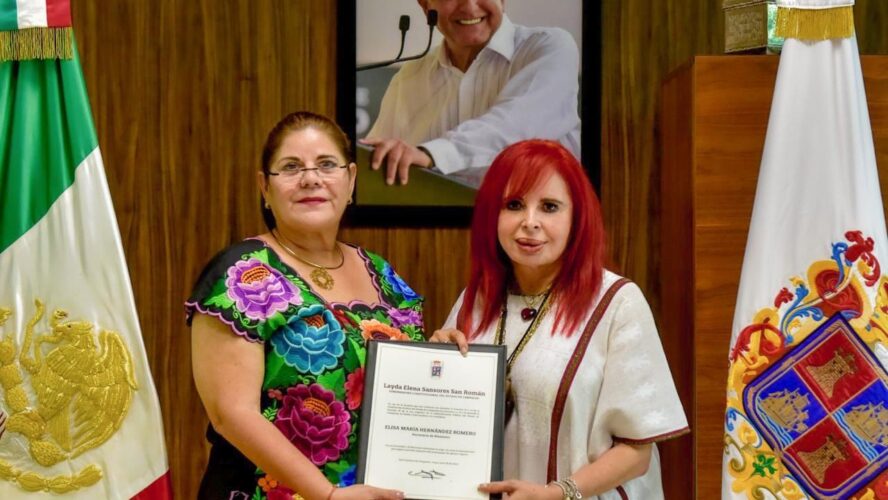 Liz Hernández, nueva titular de la Secretaría de Bienestar Campeche.