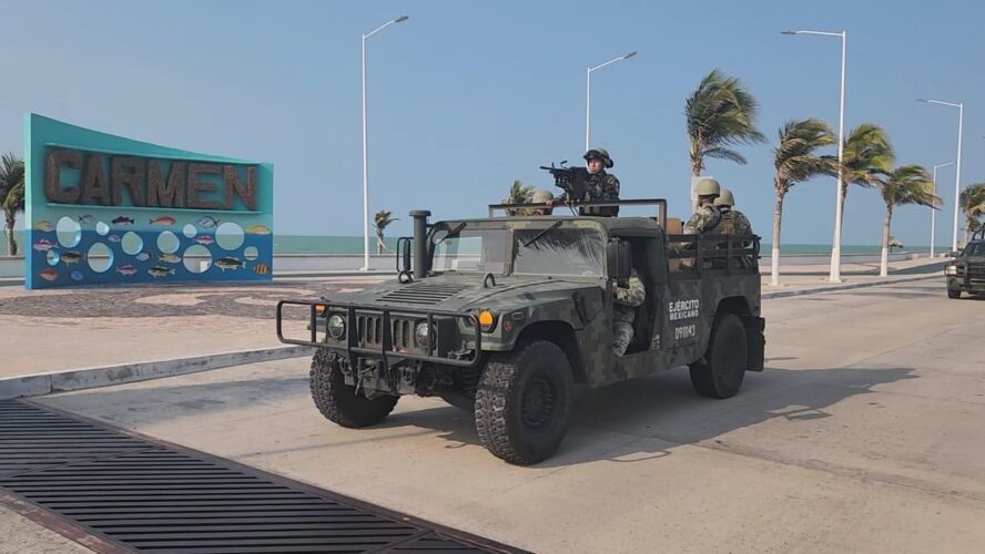 Arribaron 100 soldados del Ejército Mexicano como parte de las estrategias de seguridad