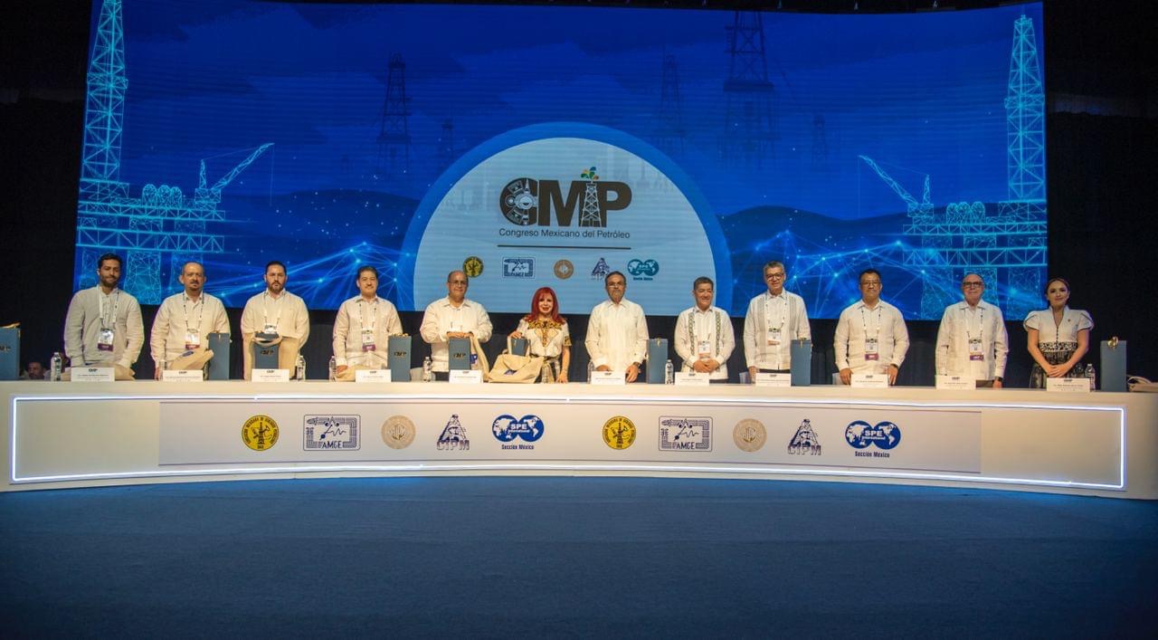 Inauguración del Congreso Mexicano del Petróleo en el Centro de Convenciones y Exposiciones Campeche XXI