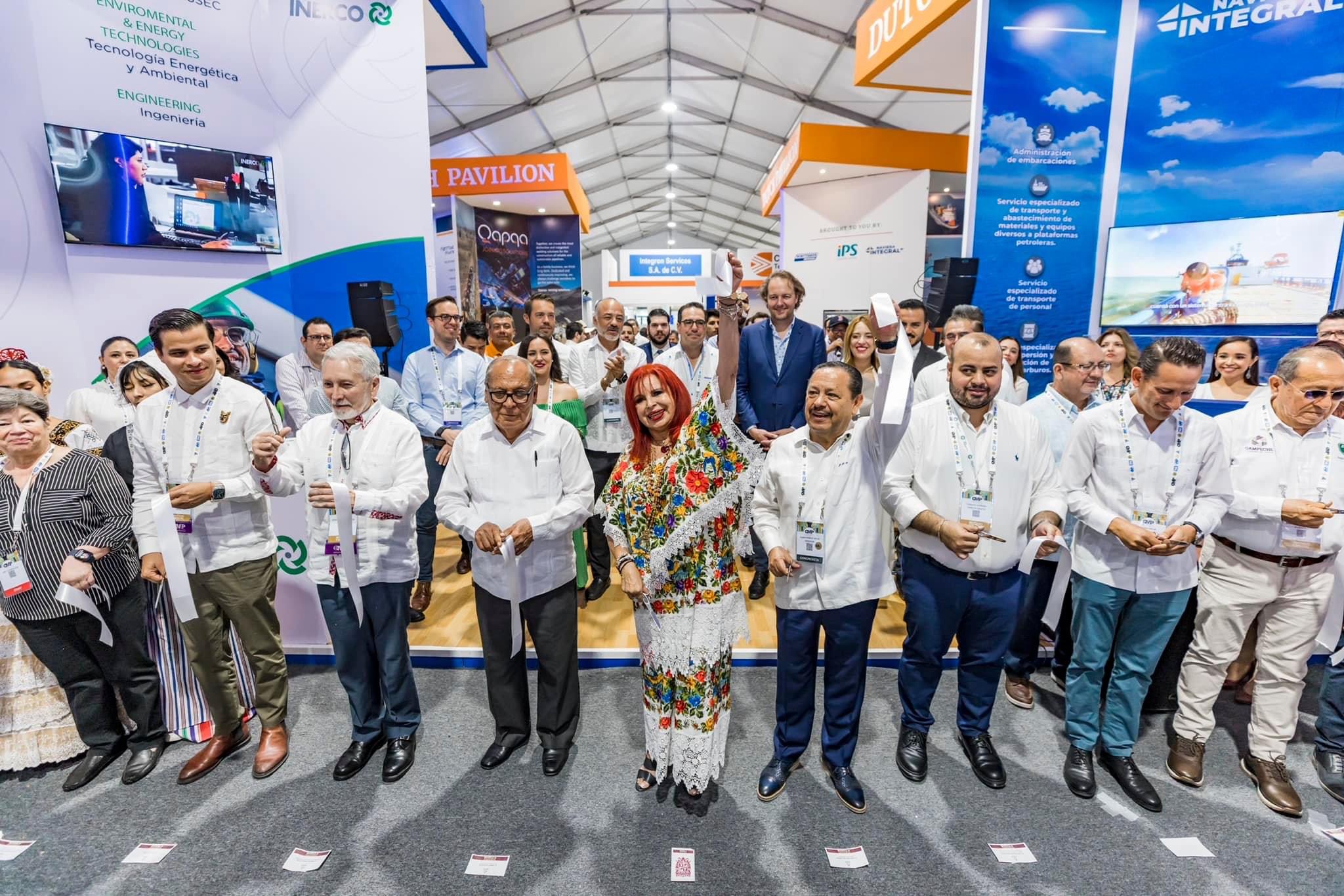 Orgullosa de inaugurar el pabellón holandés