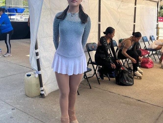 Tenemos a la primera campechana que participa en los Nacionales CONADE de Patinaje Artístico