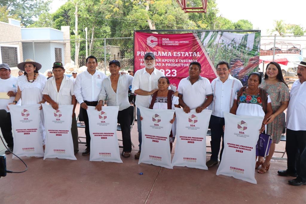 Programa Estatal “Entregar apoyos e insumos agrícolas a productores”