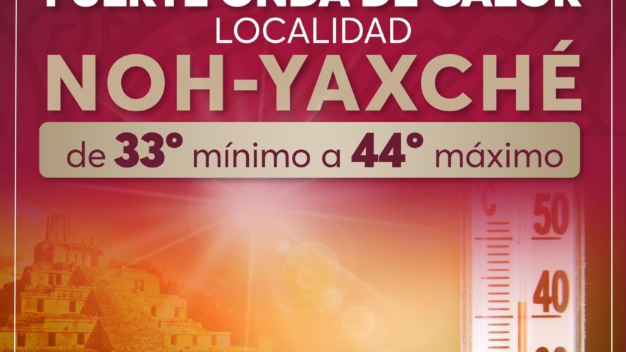 Tomen sus precauciones por las altas temperaturas