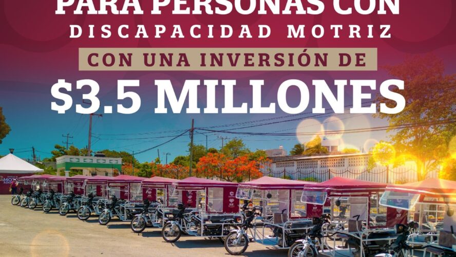 Contribuimos a la inclusión de personas con discapacidad motriz