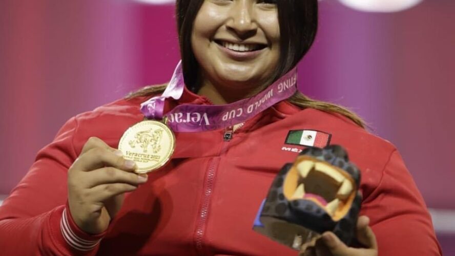 Dos medallas de oro para la atleta campechana en el World Para Powerlifting
