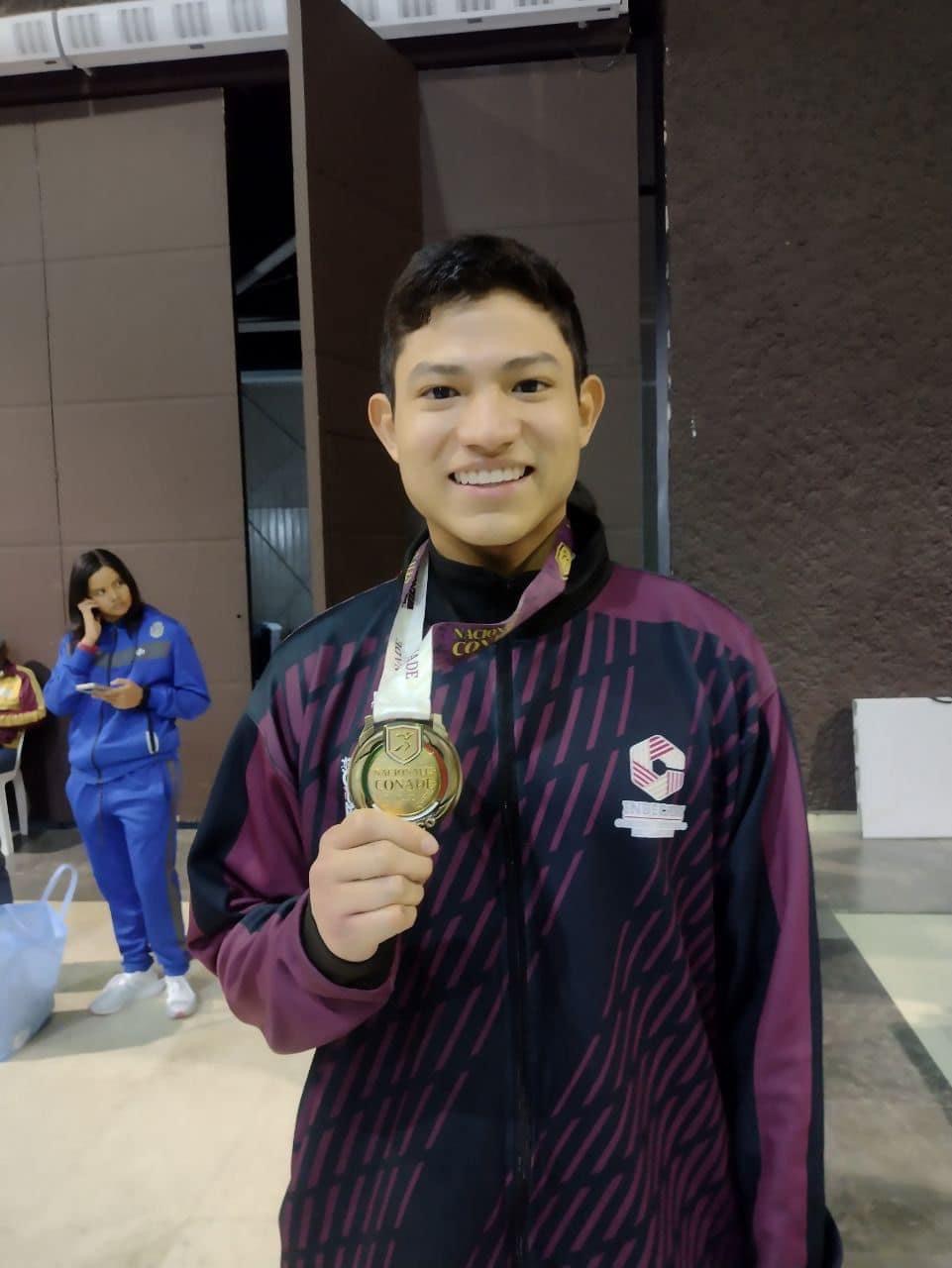 Campeones campechanos en los Nacionales CONADE de Taekwondo