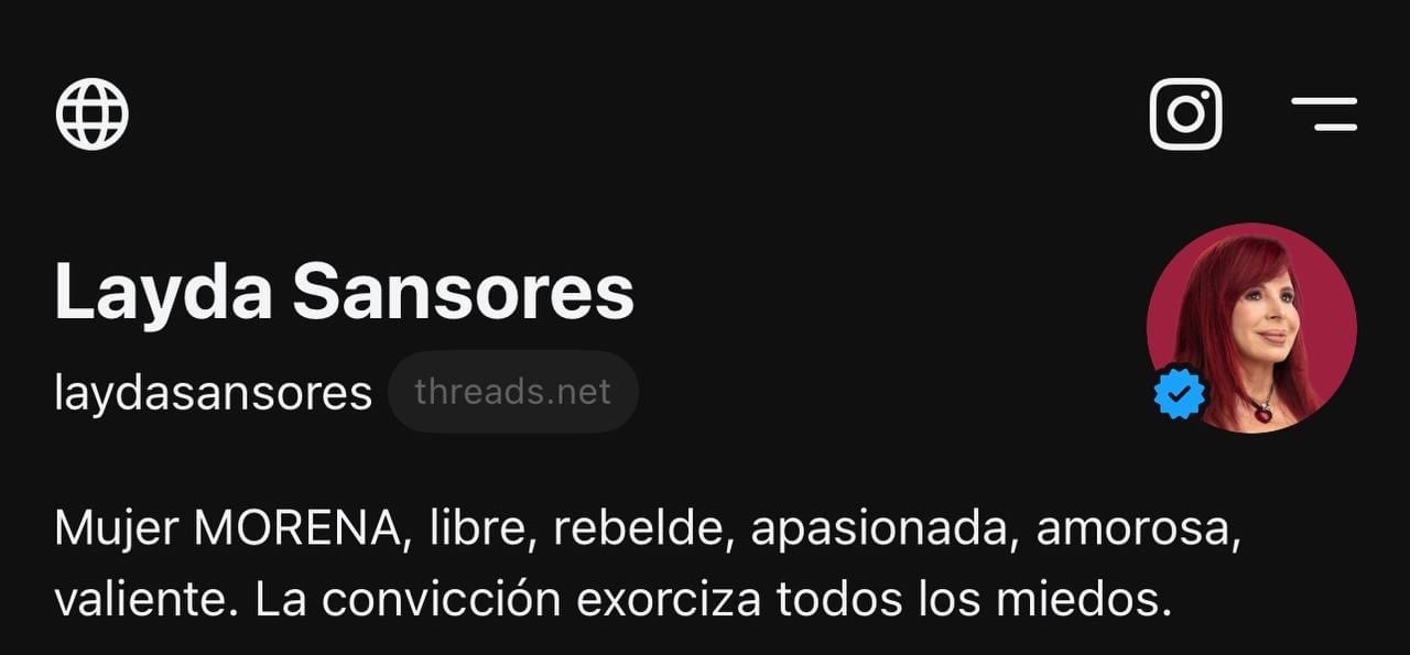 Ya me pueden seguir en Threads