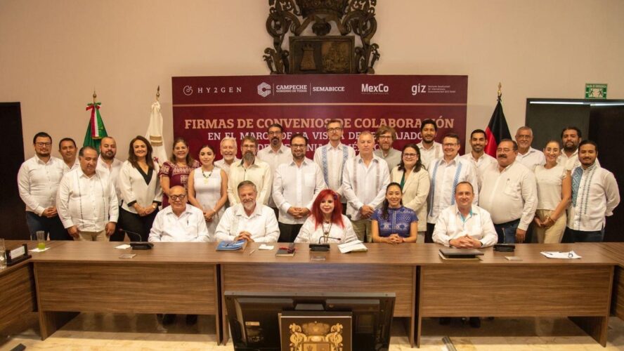 Firmas de convenios de colaboración en el marco de la visita del Embajador de Alemania en México