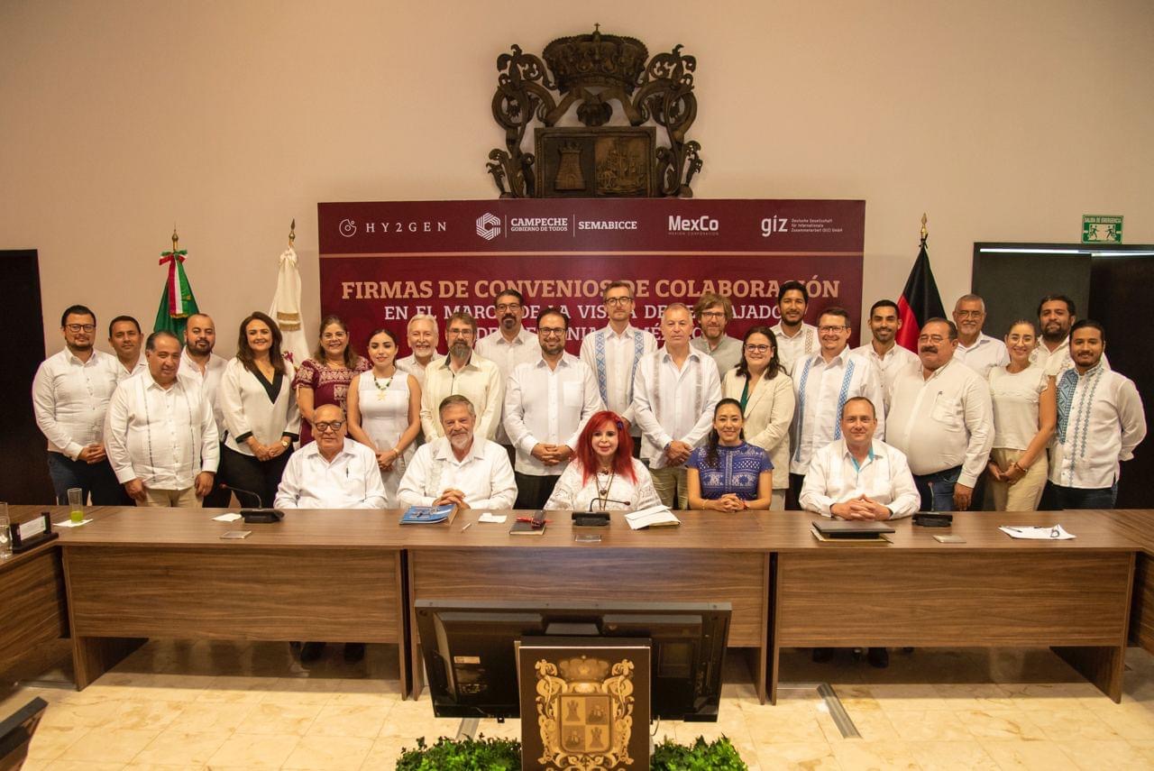 Firmas de convenios de colaboración en el marco de la visita del Embajador de Alemania en México